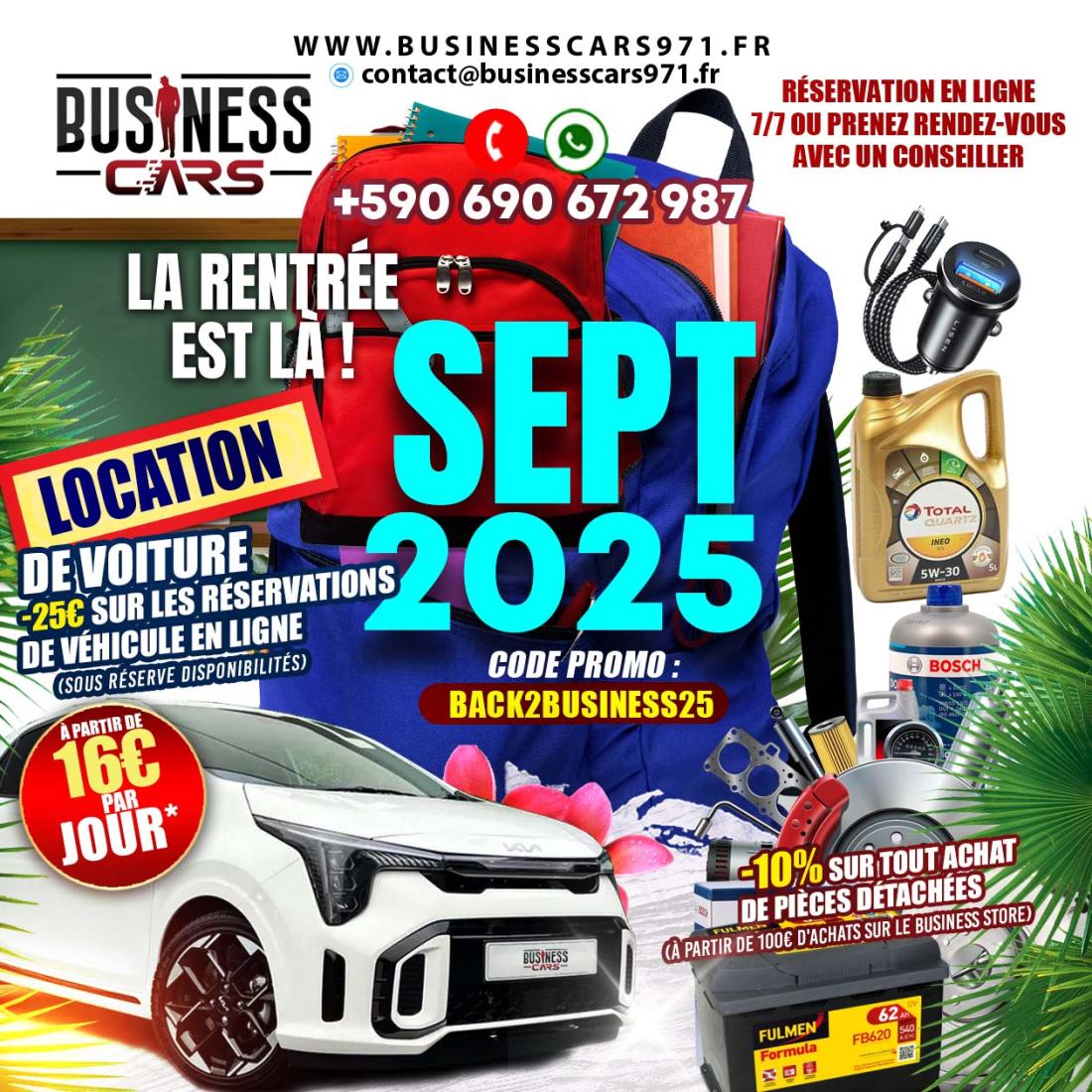 Septembre 2025 - Inscrivez-vous
